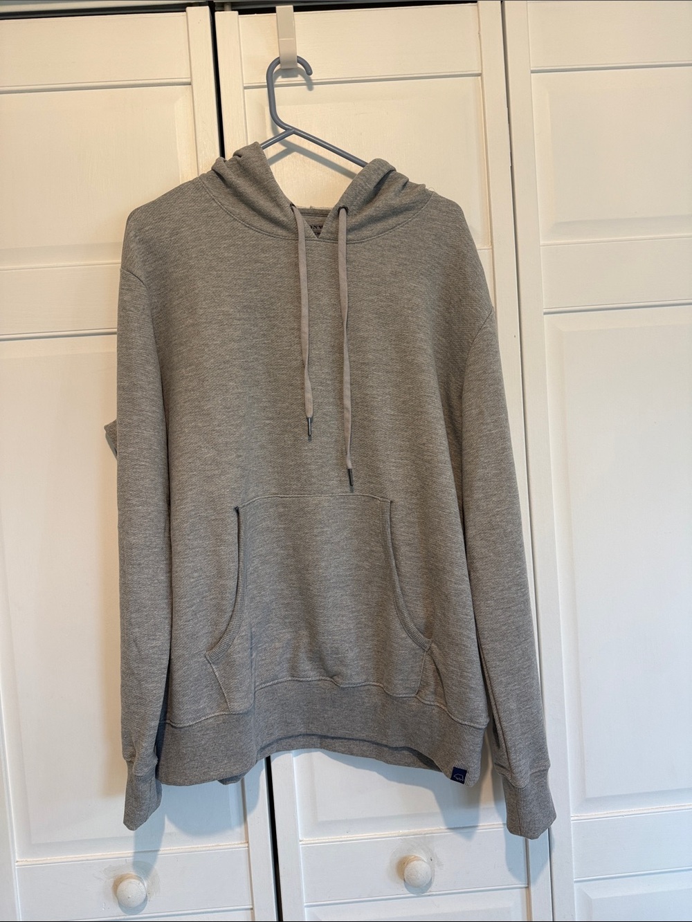 Onward reserve Men's Light Gray Pullover Hoodie - Classic Everyday Sweatshirt